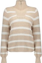 Only Trui Onlcoco L/s Zip Pullover Ex Knt 15250490 Summer Sand Dames Maat - XL