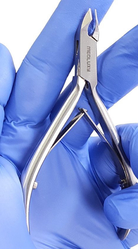 MEDLUXY - Vellentang (nagelriem knipper) - 10 cm - 3 mm - Cuticle Cutter (verwijderen van nagelriemen)