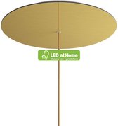 LEDatHOME  - Ronde XXL  1-gats met 4 zijgaten plafondkap - 400 mm – Maak of ontwerp zelf je hanglamp – Onze adviseurs helpen je graag - Ook met installeren aan huis - Kwaliteit is