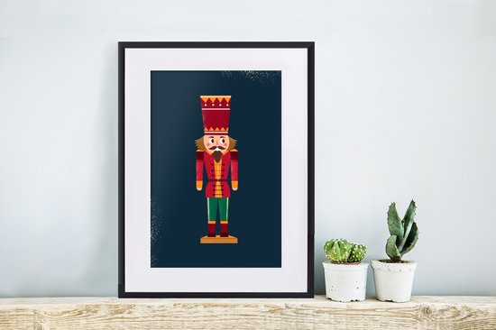 Illustration de Noël d'un casse-noix 30x40 cm - petit