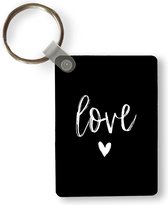 Sleutelhanger - Partner - Quotes - Love - Spreuken - Uitdeelcadeautjes - Plastic - Vaderdag cadeau - Geschenk - Cadeautje voor hem - Tip - Mannen