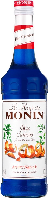 Monin Koffiesiroop: Voor Echt Hemelse Koffiecreaties! 32 Monin Koffiesiroop Blue Curacao Cocktail - 70 cl