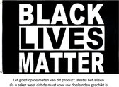 Vlag 150x90CM - Black Lives Matter - Human rights  - Zwarte Polyester Vlag