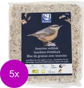 Wildbird Vetblok Met Insecten - Voer - 5 x 350 g
