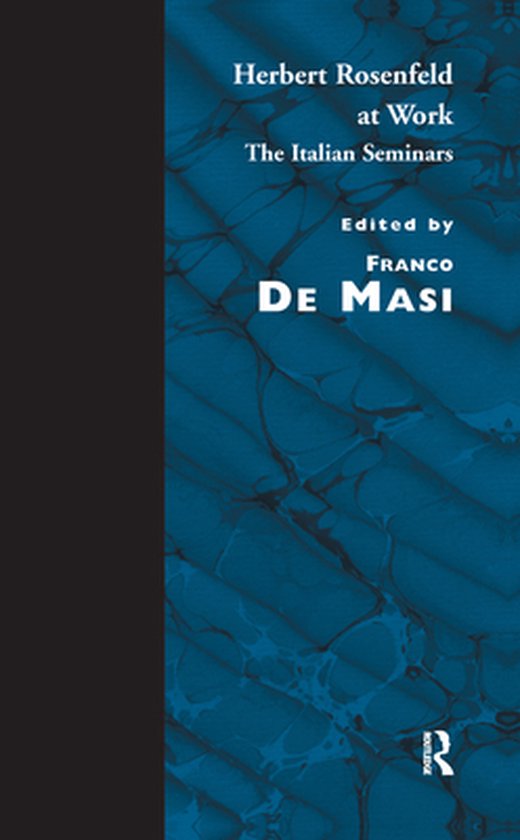 Herbert Rosenfeld at Work - cover