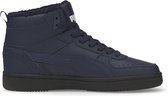 PUMA Rebound JOY Fur Unisex Sneakers - Peacoat-Peacoat-Puma Black-Whisper White - Maat 46