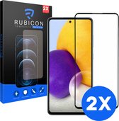 Rubicon Full Cover Screenprotector - Geschikt voor Samsung Galaxy A72 - Glas - Transparant