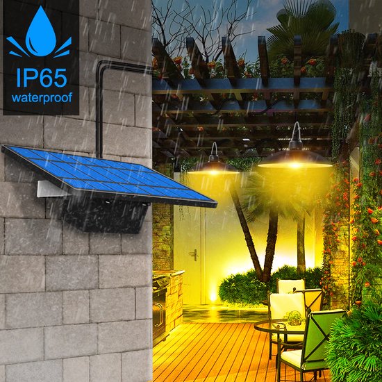Grandecom® Solar Hanglampen | IP65 Waterdicht | Tuinverlichting op... |