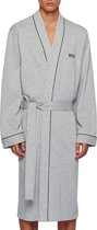 HUGO BOSS heren ochtendjas (dun) - kimono - grijs - Maat: S