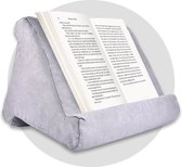 Boekenstandaard kussen – leeskussen voor ipad tablet of boeken – bookseat boekensteun voor in bed of keuken