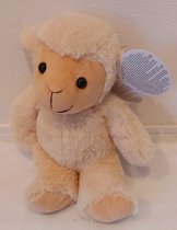knuffel Pluche Schaap gebroken wit 25cm Teddy beer