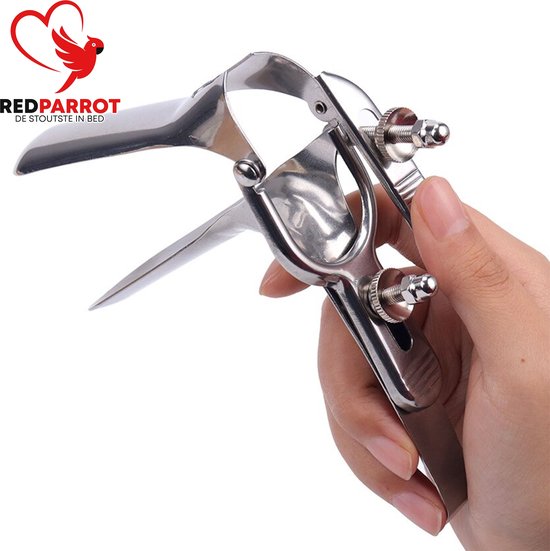 Vaginale speculum | Vagina spreider | Vagina uitrekker | Vaginale dilator | Luxe RVS uitvoering | BDSM | SM