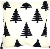 Nordic kussenhoes Forrest | Scandinavisch | Kerstboom|  45 x 45 cm | Sierkussenhoes