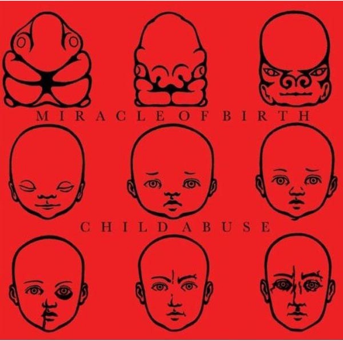 Child Abuse & Miracle Of Birth - Split (CD)