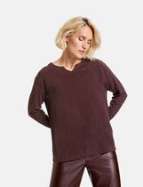 GERRY WEBER Longsleeve met zijdeachtige glans