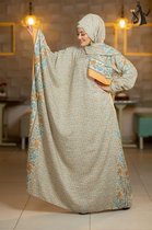 Gebedskleding- vrouwen jilbab - Prayer dress - Gebedsjurk met hoofddoek - Abaya S/XL