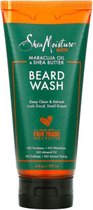 SheaMoisture Men - Beard Wash - Maracuja Oil & Shea Butter - Cruelty Free - Look Good, Smell Great - 177 ml