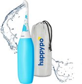 De Originele HAPPYPO XL Bum Cleaner (Kleur: Petrol) | Mobiel Bidet met 50% meer Volume | De Easy-Bidet 2.0 Vervangt Vochtige Doekjes en Douchetoilet | Draagbaar Bidet voor Intieme Verzorging op Reis