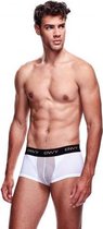 Envy Transparante Mesh Herenshort - Wit - Sexy Lingerie & Kleding - Lingerie Mannen