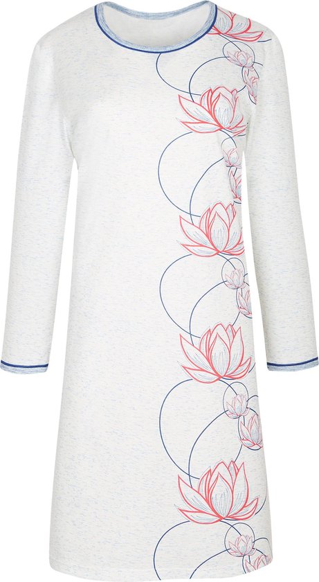 Chemise de Nuit Cybèle ' Elegant Circle' - Manches Longues Taille 42