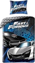 The Fast and the Furious - Dekbedovertrek - Eenpersoons - 140 x 200 cm - Multi
