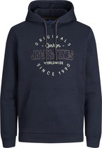 JACK&JONES ORIGINALS JORSURFACE BRANDING SWEAT HOOD BF LN Heren Trui - Maat L