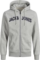 JACK&JONES JJNAVY SWEAT ZIP HOOD Heren Vest - Maat M