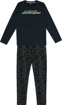 Automobili Lamborghini pyjama grijs, light in the dark maat 158/164