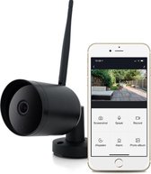 Beveiligingscamera - Huisdiercamera - Huiscamera - WiFi - Beweeg en geluidsdetectie - Werkt met app - Wit - Outdoor