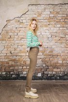 Broek Toxik3 hoge taille L185 new taupe