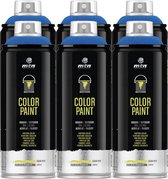 MTN PRO Color Paint RAL Spuitverf - 6 stuks - Gentain Blue - 400ml