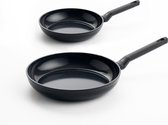 BK Easy Induction Ceramic Koekenpannenset - Ø20 + Ø28 cm - PFAS-vrij