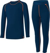 Löffler Thermoset Transtex Junior Polypropyleen/Modal Blauw - Maat 116