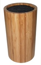 Point-Virgule – Messenblok zonder messen – Universeel - Bamboe - ɸ12cm H22cm