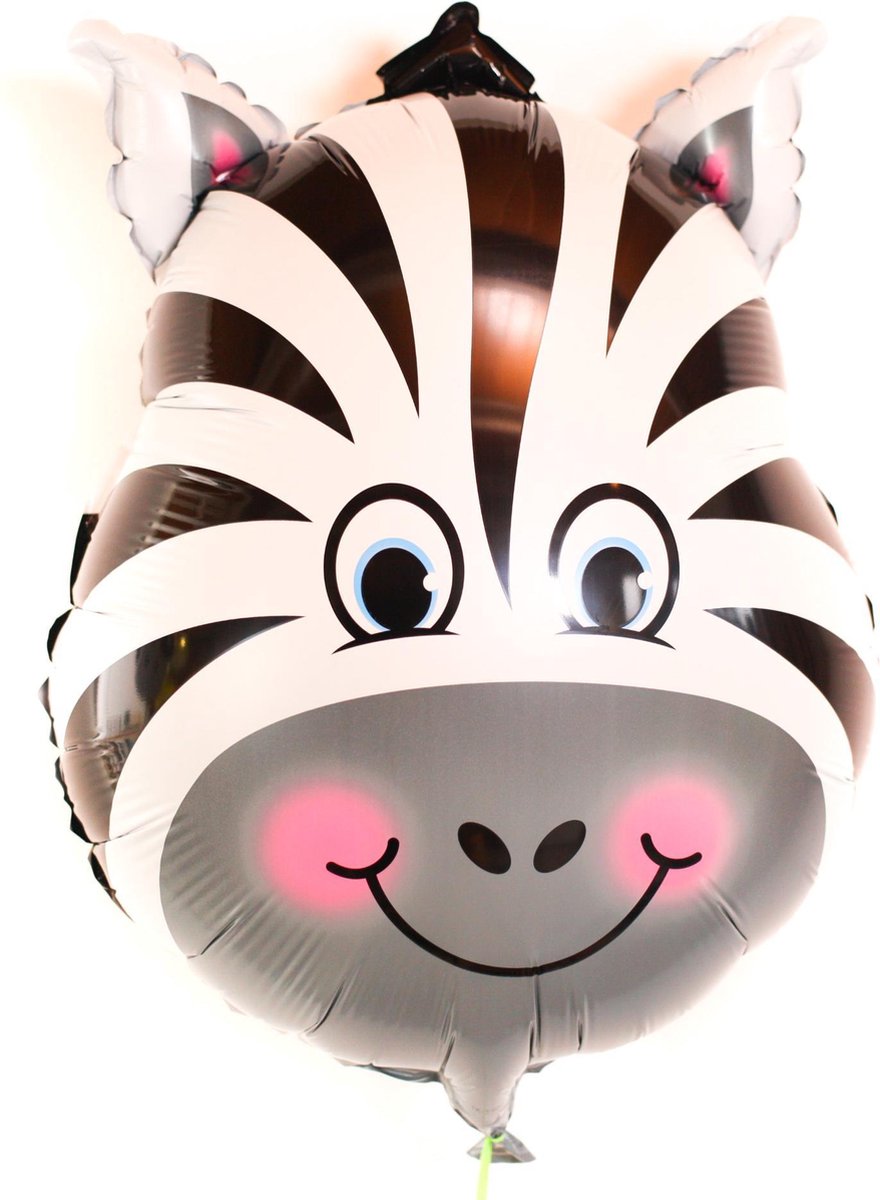 Jungle Decoratie Verjaardag Versiering pakket - Gratis verzending - Babydouche Safari Blauw Groen - met dieren ballonnen en happy birthday slinger Jongen — afbeelding 4