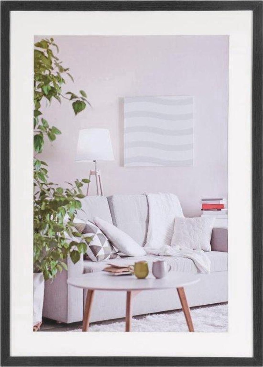 Fotolijst - Henzo - Modern - Fotomaat 60x80 cm - Zwart