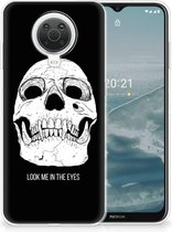 Silicone Case Nokia G20 | G10 Telefoonhoesje Skull Eyes