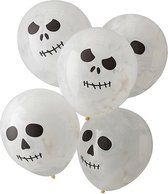 Skelet Verf Ballonnen - 5 stuks