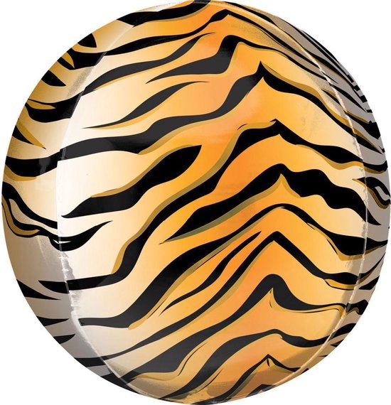 Orbz ballon tijger print | 38 cm