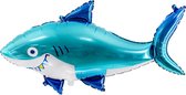 Ballon aluminium Requin 92 cm