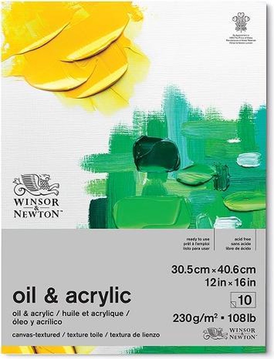 Winsor & Newton Oil Acrylic Papier 31x41