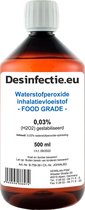 Waterstofperoxide Inhalatievloeistof 0,03% 500ml - FOOD GRADE -