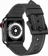 Lederen Armband Bandje Geschikt Voor Apple Watch Series 1/2/3/4/5/6//7/SE 38/40/41 mm Horloge - 38mm/40mm/41mm iWatch Smartwatch Sportband Armband Polsband Strap Band - Sport Watch