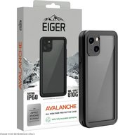 Eiger Avalanche Apple iPhone 13 Mini Waterdicht Hoesje Zwart