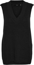 Vero Moda Trui Vmlea Sl V-neck Long Vest Noos 10254827 Black Dames Maat - XS