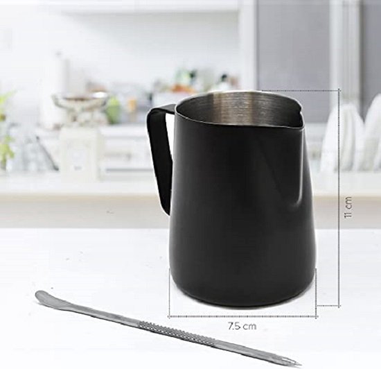 Pichet à lait inox pour Latte art 500ml - Pichet à lait 