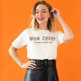 T-SHIRT MON CHERI OFF WHITE (XL)
