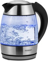 Deubois Waterkoker Zwart/Zilverglas 1,8L