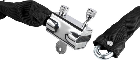 AXA Hawk Kettingslot - Slot voor Fietsen - 100 cm lang - 8 mm - Zwart van AXA — afbeelding 2