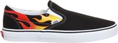 Vans Classic Slip-On Flame - Black - Maat 38,5